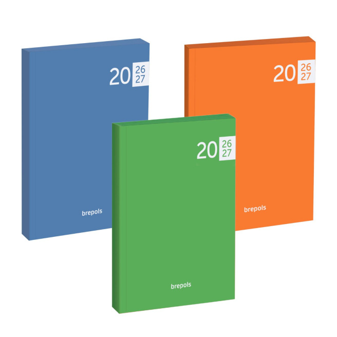 Schoolagenda Brepols SCOLAIRE - 11,5 x 16,9 cm - 1 dag per pagina