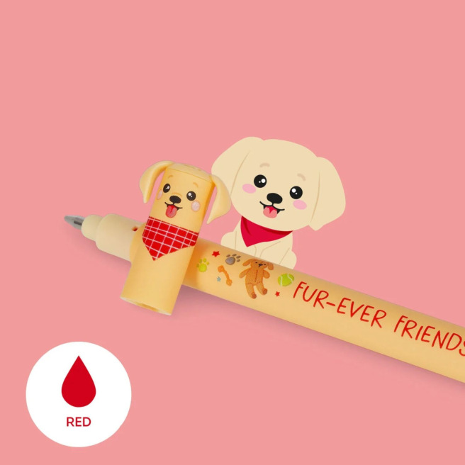 Set van 3 uitwisbare LEGAMI rollers FUR EVER FRIENDS