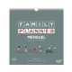 Schoolkalender Quo Vadis FAMILY PLANNER - maandelijks voor 16 maanden - 30 x 30 cm