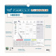 Quo Vadis FAMILY PLANNER HEBDO schoolkalender  - wekelijks - 16 maanden - 30 x 30 cm