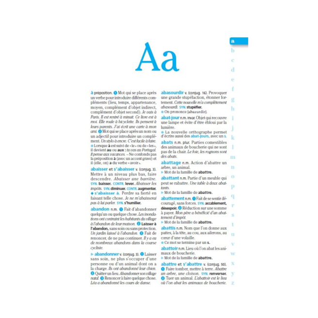 Dictionnaire de poche LAROUSSE JUNIOR