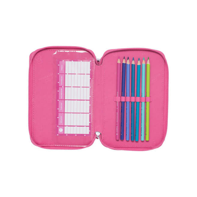 Beckmann etui met 3 compartimenten, inclusief 27 benodigdheden