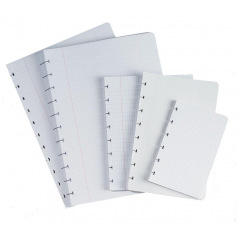 Recharge pour cahier ATOMA - papier blanc Recharge pour cahier ATOMA - papier blanc
