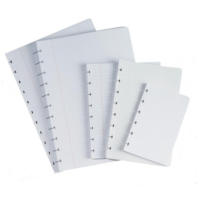 Recharge pour cahier ATOMA - papier blanc