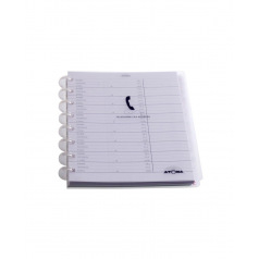 Adresboek met ATOMA-ringen - A5