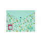 Pochette enveloppe FolderSys en plastique - fermeture velcro