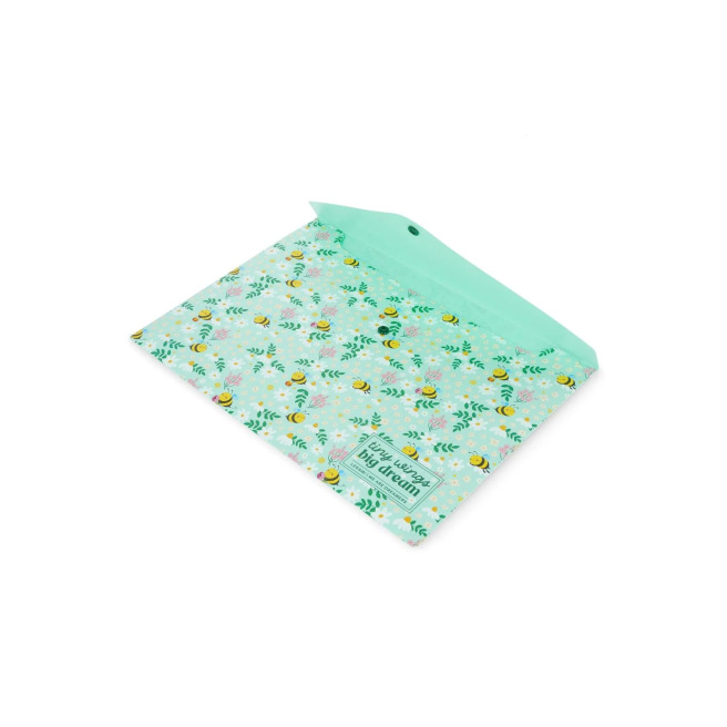 FolderSys plastic documentenmap - velcro-sluiting
