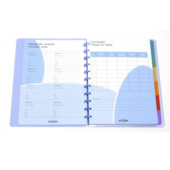 Agenda van de leraar ATOMA