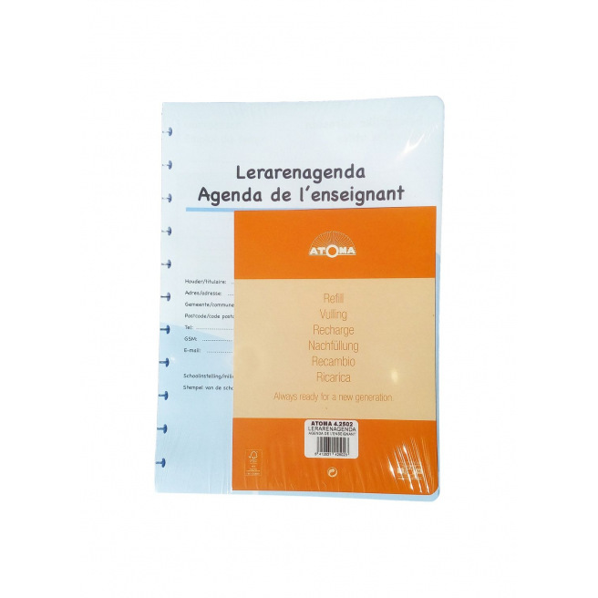 Agenda van de leraar ATOMA