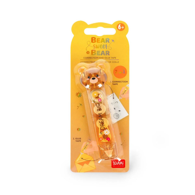 Lijmroller en corrector 2 in 1 LEGAMI Meow