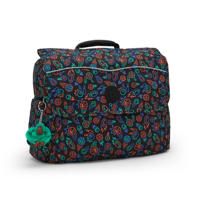 Middelgrote Kipling CODIE M schooltas