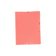 PASTEL plastic elastomap met 3 kleppen