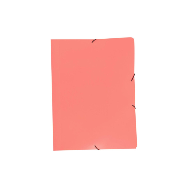 Farde à rabats et élastique en plastique PASTEL 2.0