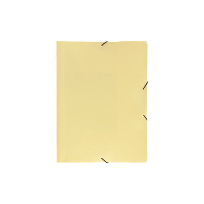 Farde à rabats et élastique en plastique PASTEL 2.0