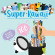 Siliconen etui 2 in 1 Legami SUPER KAWAI PANDA