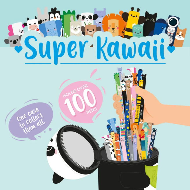 Trousse en silicone 2 en 1 Legami SUPER KAWAI PANDA