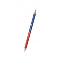 Crayon STABILO bicolore bleu/rouge