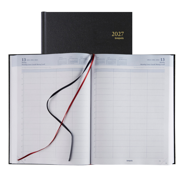 Agenda Brepols BREMAX 2 - 21 x 29 cm - 1 jour sur 2 pages
