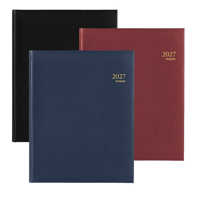 Agenda Brepols CONCORDE - 21 x 27 cm - 1 semaine sur 2 pages