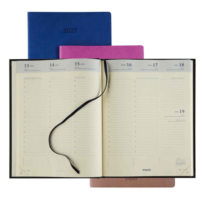 Brepols TIMING Agenda - 17 x 22 cm - 1 week op 2 pagina's