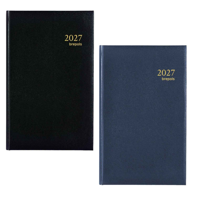 Agenda Brepols BREFIX - 11,3 x 18,2 cm - 1 jour par page