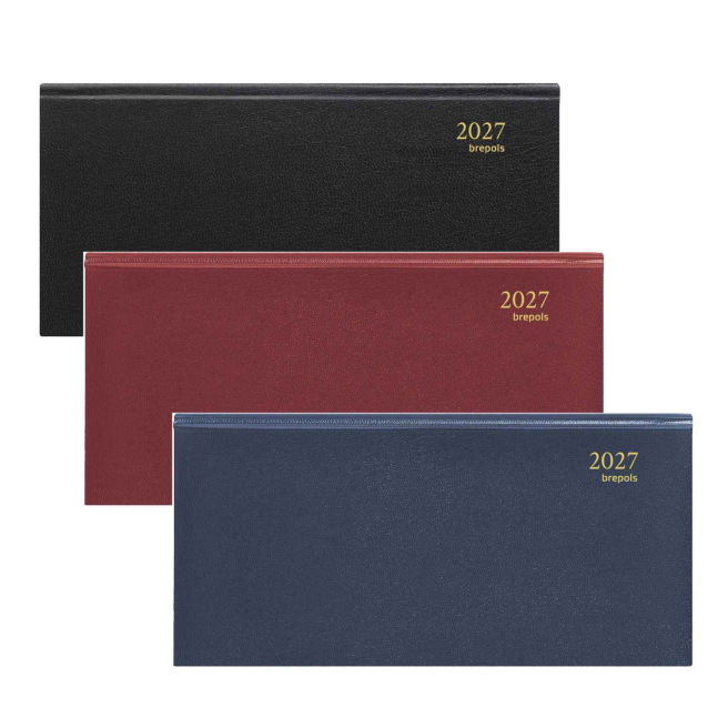 Brepols BREPRINT Agenda - 8,1 x 16,6 cm - 1 week op 2 pagina's