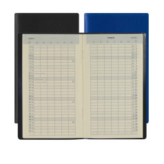Agenda Brepols PLAN-O-RAMA - 9,2 x 16 cm - 1 mois sur 2 pages