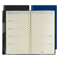 Brepols NOTAPLAN Agenda - 9 x 16 cm - 1 week op 2 pagina's + notities