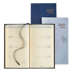 Brepols INTERPLAN Agenda - 9 x 16 cm - 1 week over 2 pagina's