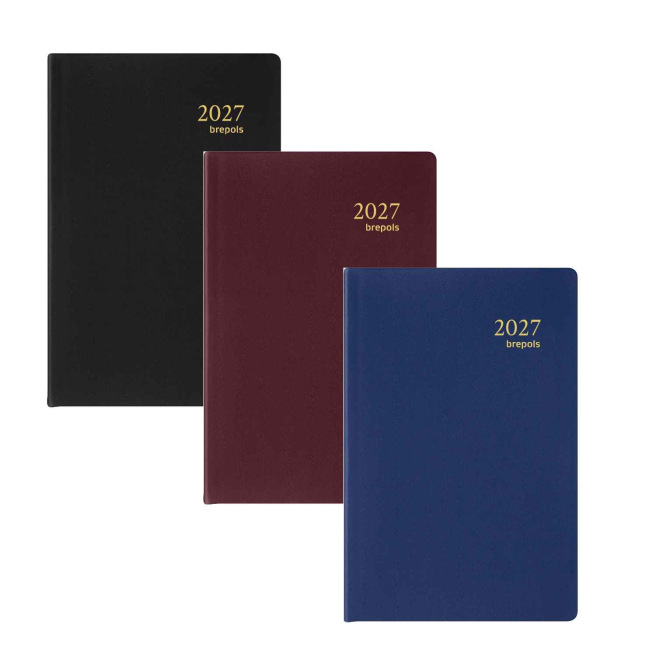 Agenda Brepols DELTA - 8,1 x 12 cm - 1 week op 2 pagina's