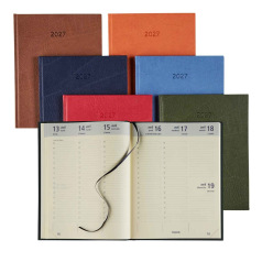 Brepols OPTIVISION LARGE FR-agenda - 17 x 22 cm - 1 week over 2 pagina's