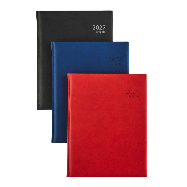 Brepols OPTIVISION LARGE FR-agenda - 17 x 22 cm - 1 week over 2 pagina's
