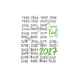 Agenda KROLL - 9,5 x 16 cm - 1 week op 2 pagina's