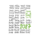 Agenda KROLL grand format - 19 x 24,5 cm - 1 semaine sur 2 pages