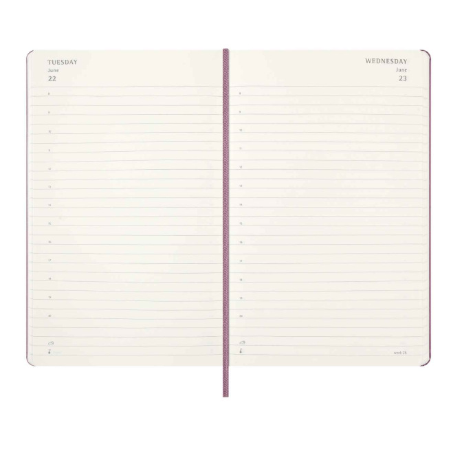 Moleskine Agenda - Groot 13 x 21 cm - 1 dag per pagina