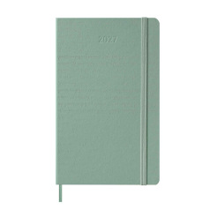Agenda Moleskine - Large 13 x 21 cm - 1 semaine sur 2 pages avec notes