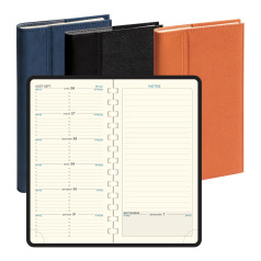 Agenda Exacompta ESPACE 17S - 9 x 17,5 cm - 1 semaine sur 2 pages avec notes