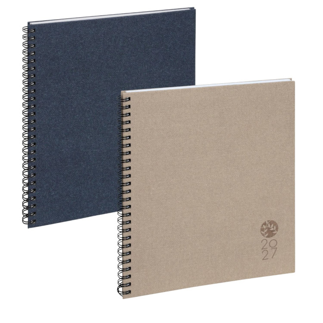 Agenda Exacompta EUROTIME 22W FOREVER - 18,5 x 22,5 cm - 1 semaine sur 2 pages
