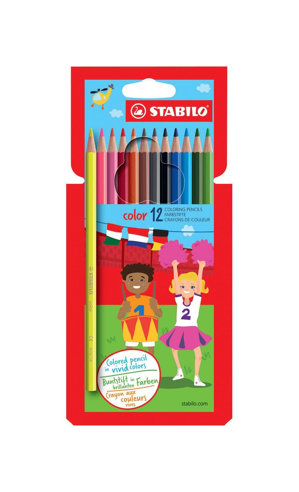 Crayons de couleur STABILO COLOR