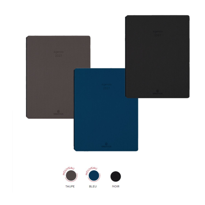 Agenda Oberthur SEMAINIER 20 STAN - 13 x 20 cm - 1 semaine sur 2 pages