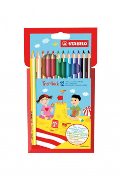 Crayons de couleur Stabilo TRIO THICK