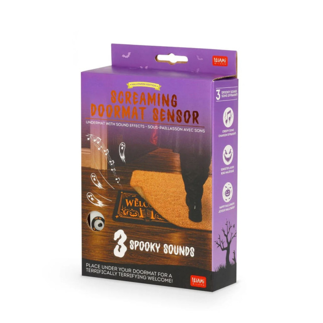 Sous-paillasson avec sons LEGAMI Halloween Screaming Doormat