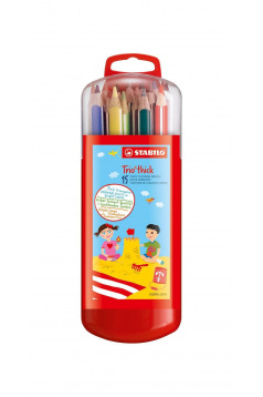 Crayons de couleur Stabilo TRIO THICK