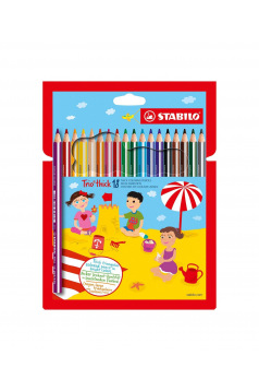 Gekleurde potloden Stabilo TRIO THICK