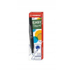 Recharges pour roller STABILO EASY ORIGINAL bleues - étui de 3 Recharges pour roller STABILO EASY ORIGINAL bleues - étui de 3