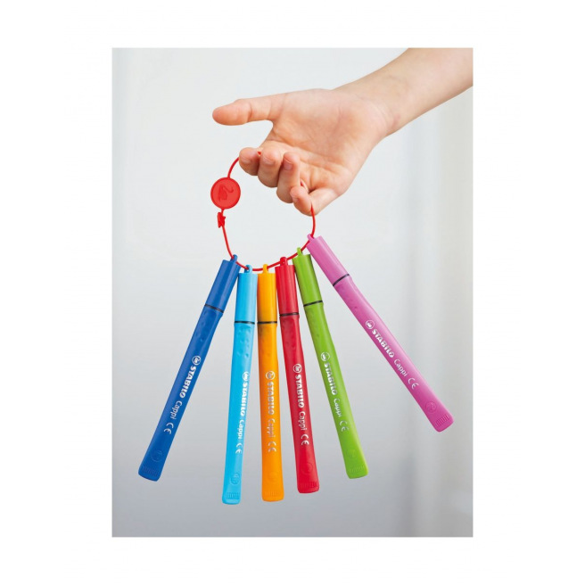 Feutres de coloriage Stabilo CAPPI - étui de 12 Feutres de coloriage Stabilo CAPPI - étui de 12