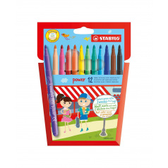 STABILO POWER kleurstiften - brede punt STABILO POWER kleurstiften - brede punt