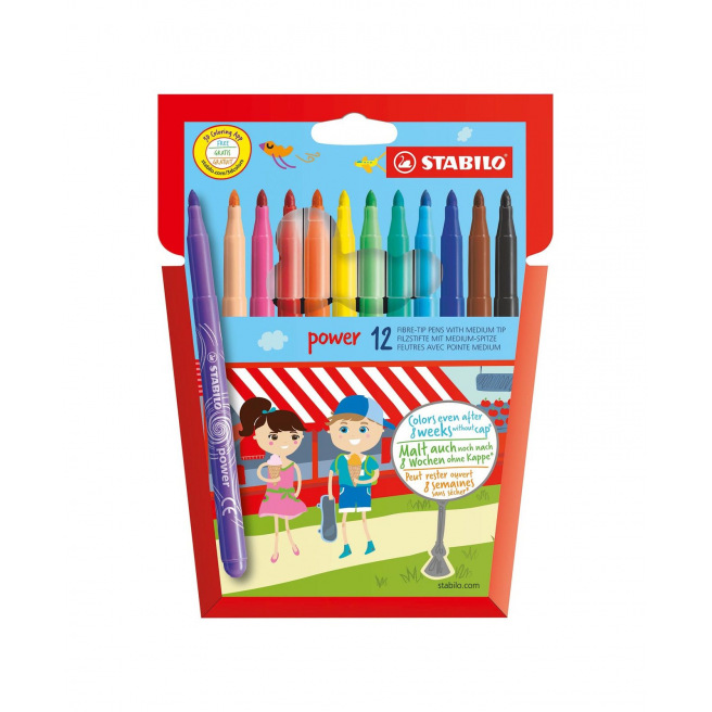 Pochette de 18 feutres de coloriage – KID Couleur – Bic Kids - Cmc