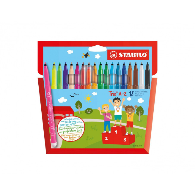 Feutres de coloriage Stabilo TRIO A-Z Feutres de coloriage Stabilo TRIO A-Z
