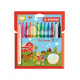Stabilo TRIO JUMBO viltstift - doosje van 12